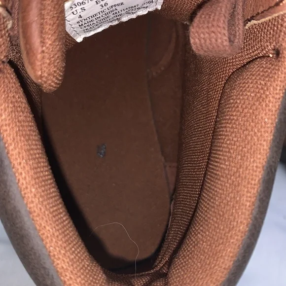 Levi's Brown Dean 2 Neo Moc Tor Hiking Boots Size 4 - Picture 6 of 6